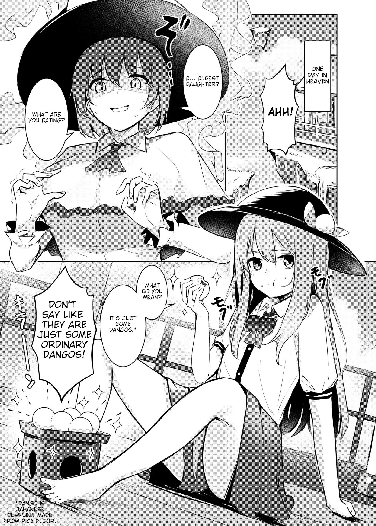 Hentai Manga Comic-A Book where Tenshi-chan Gets Punished by Iku-san-Read-3